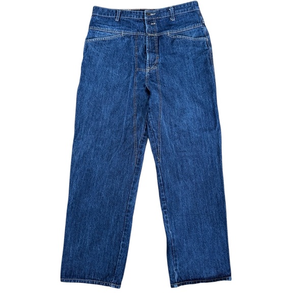 Vintage Marithe Francois Girbaud Medium Wash Denim Jeans Size 34 Skate Hip Hop - Picture 1 of 12